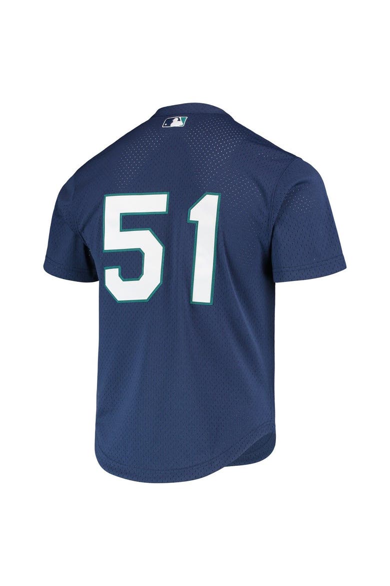 Men's Mitchell & Ness Ichiro Suzuki Royal Seattle Mariners Cooperstown Collection Mesh Batting Practice Jersey, Alternate, color, Royal