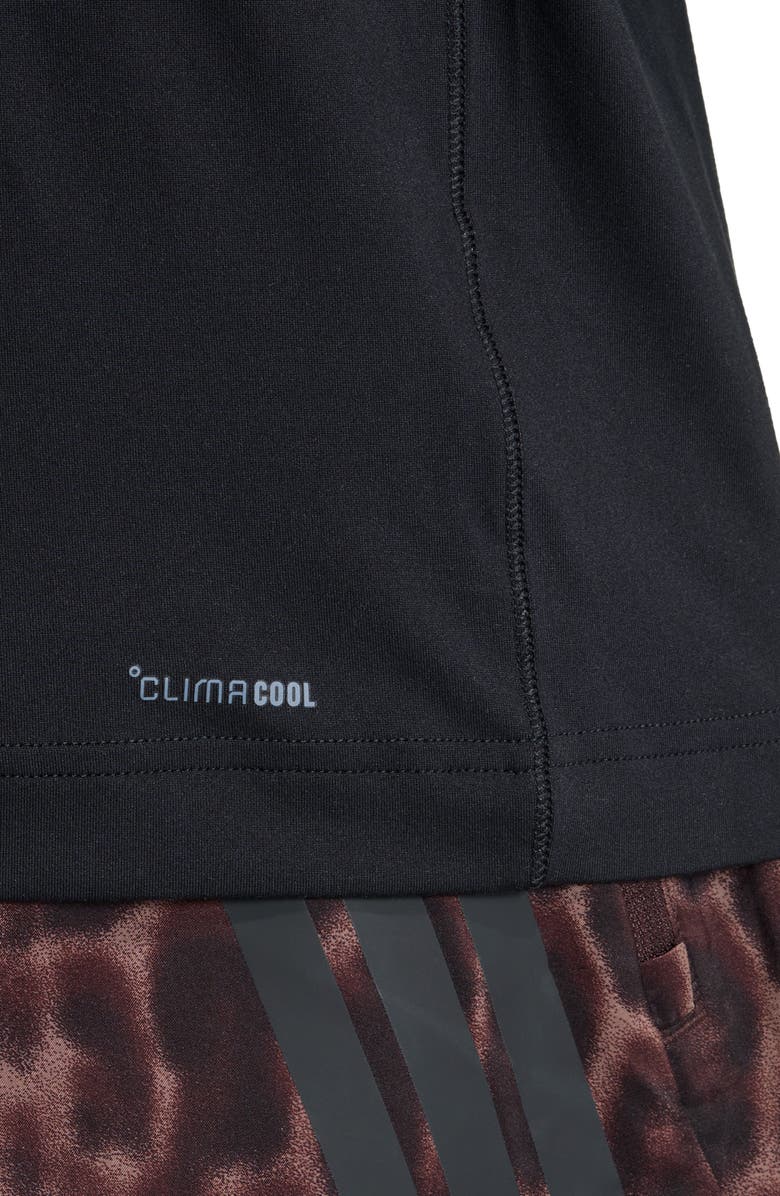 adidas Puremotion Climacool Crewneck T-Shirt, Alternate, color, Black