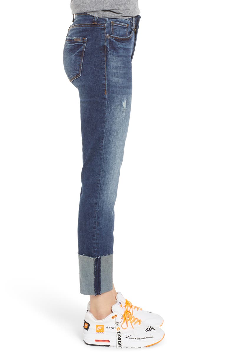 STS Blue Lucia Cuffed Straight Leg Jeans, Alternate, color, 