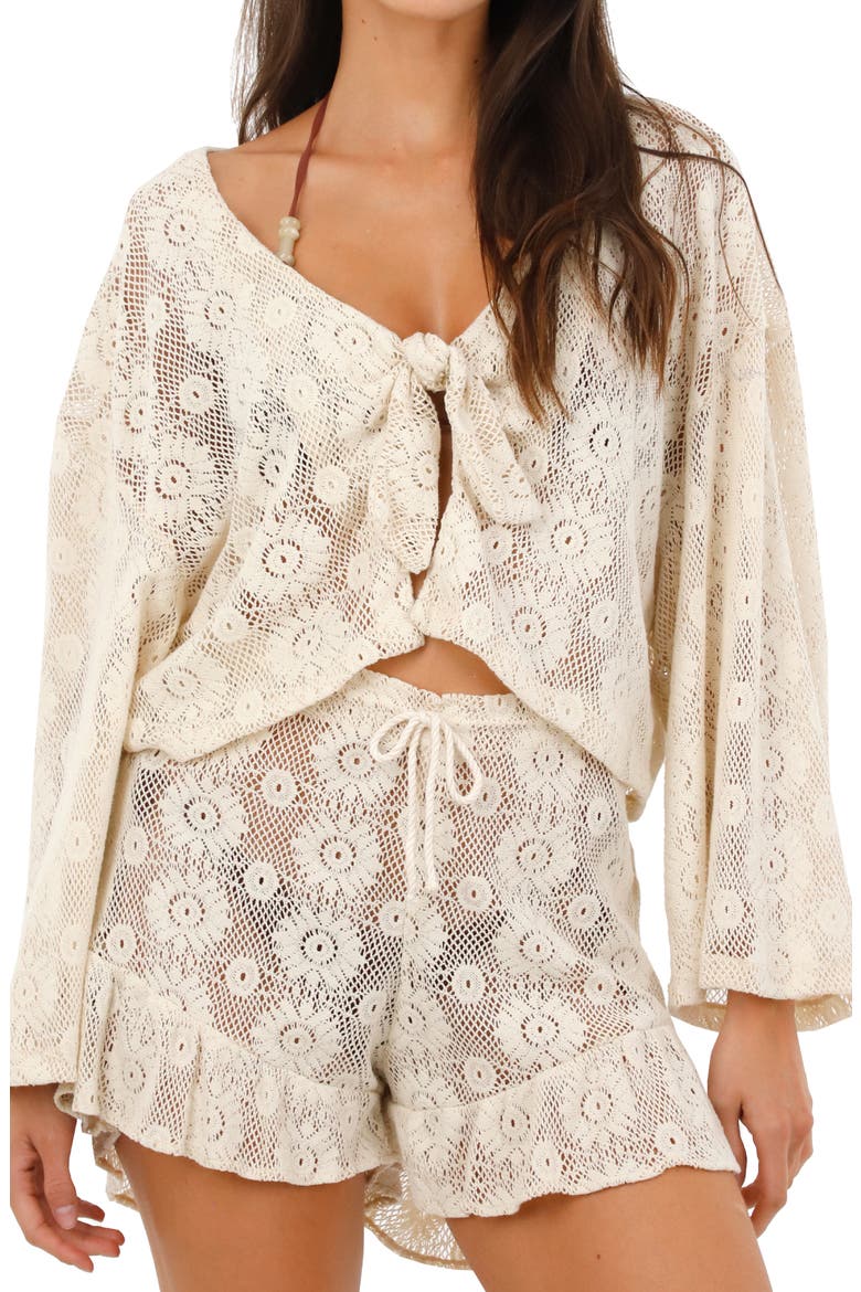 Moonwoven Hera Cover-Up Shirt, Main, color, MOONWOVEN