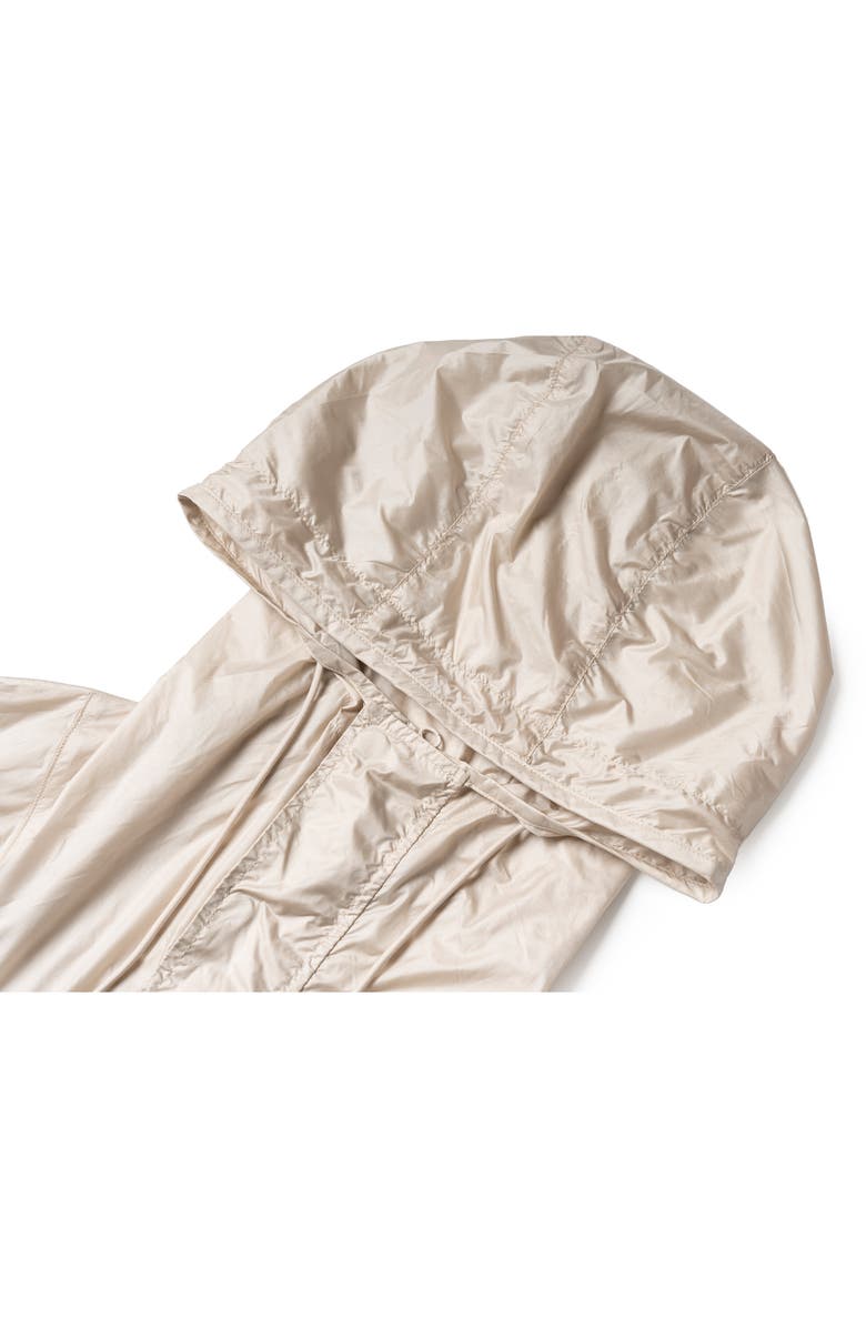 AlphaStyle Lodi Water Repellent Lightweight Anorak Jacket, Alternate, color, Light Grey