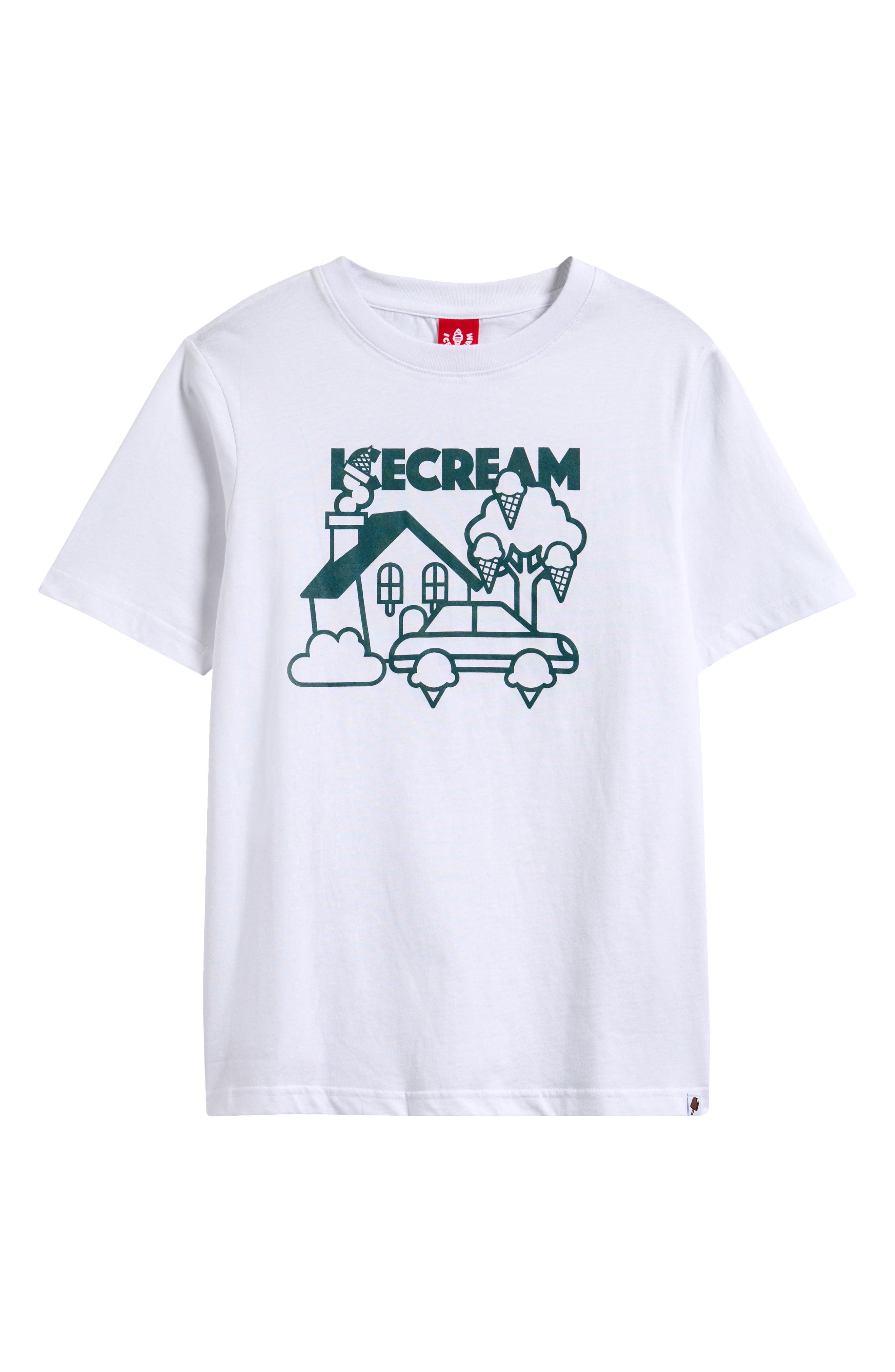 ICECREAM Kids' Home Cotton Graphic T-Shirt
