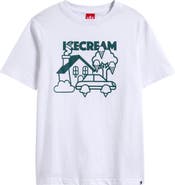 ICECREAM Kids' Home Cotton Graphic T-Shirt