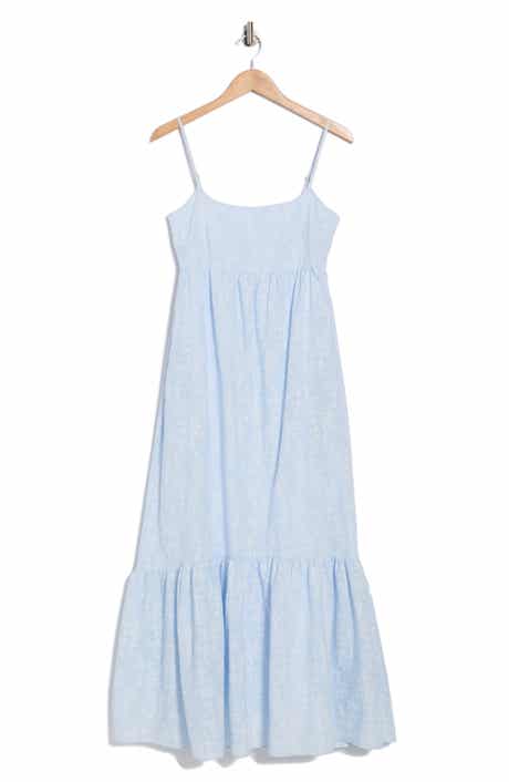 1.STATE Empire Waist Cotton Maxi Dress