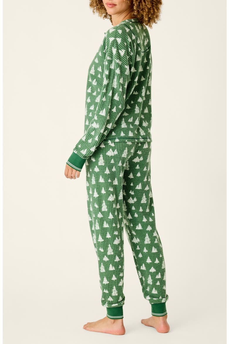 Ski Jammie Classics Pajama Set, Alternate, color, FAIRWAY