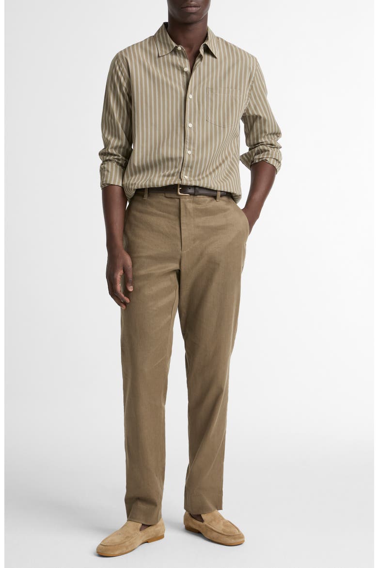 Tryon Stripe Button-Up Shirt, Alternate, color, KALAMATA/SMOCK WHITE