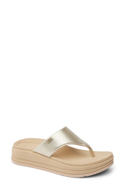 Aura Serenity Platform Flip Flop (Women)