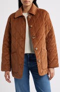 Bernardo Quilted Corduroy Jacket