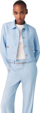 maje Short single-breasted jacket