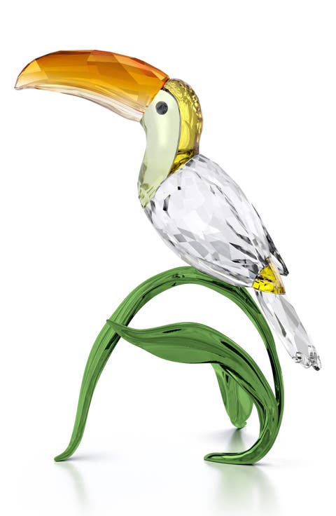 Idyllia Toucan Crystal Figurine