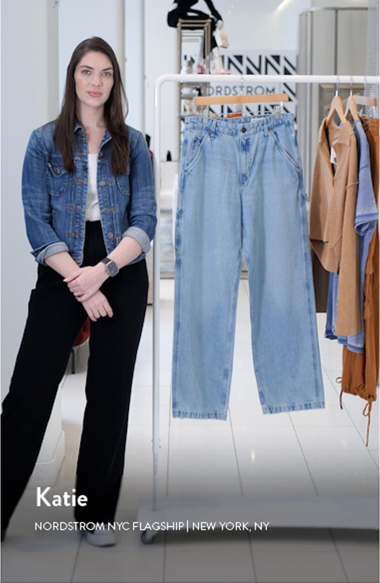 Sid Straight Leg Carpenter Jeans, sales video thumbnail