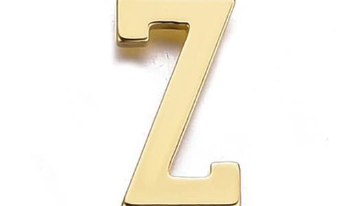Adornia Initial Charm Tennis Bracelet In Gold