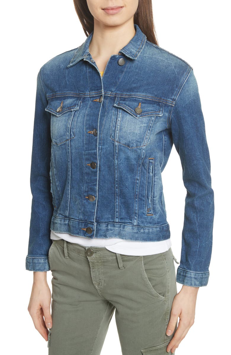 FRAME Le Vintage Denim Jacket, Alternate, color,