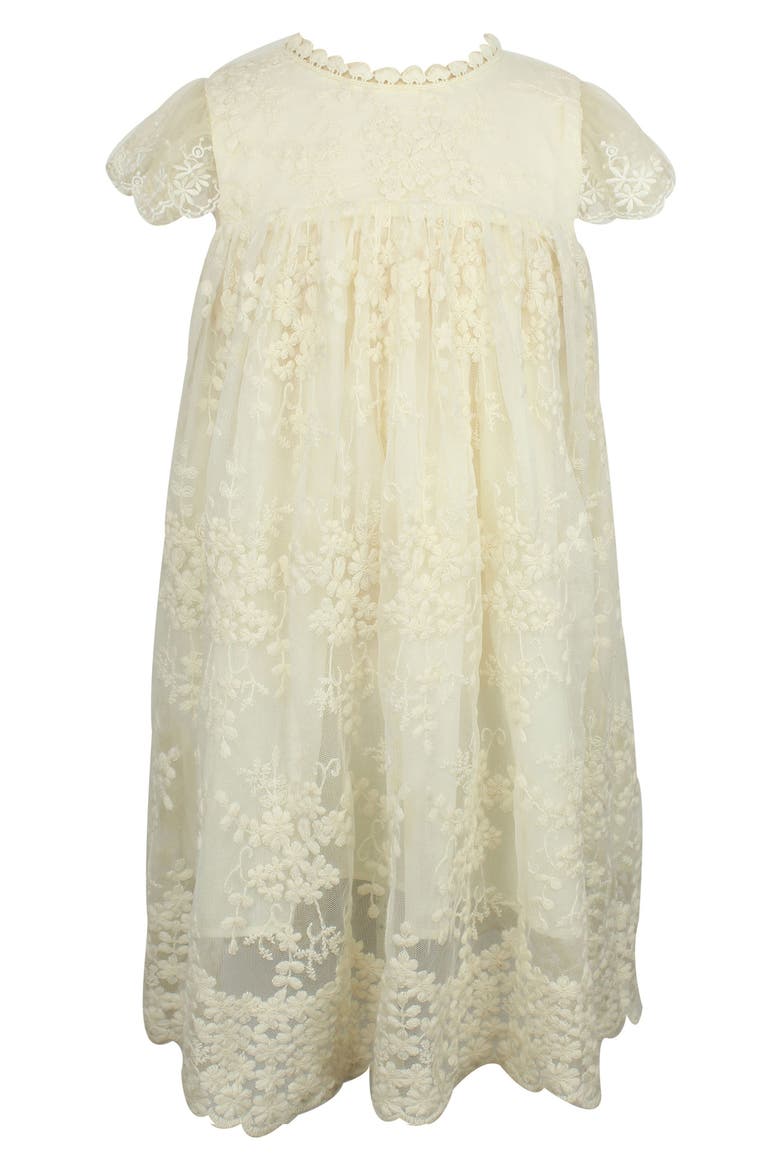 Lace Dress, Main, color, IVORY