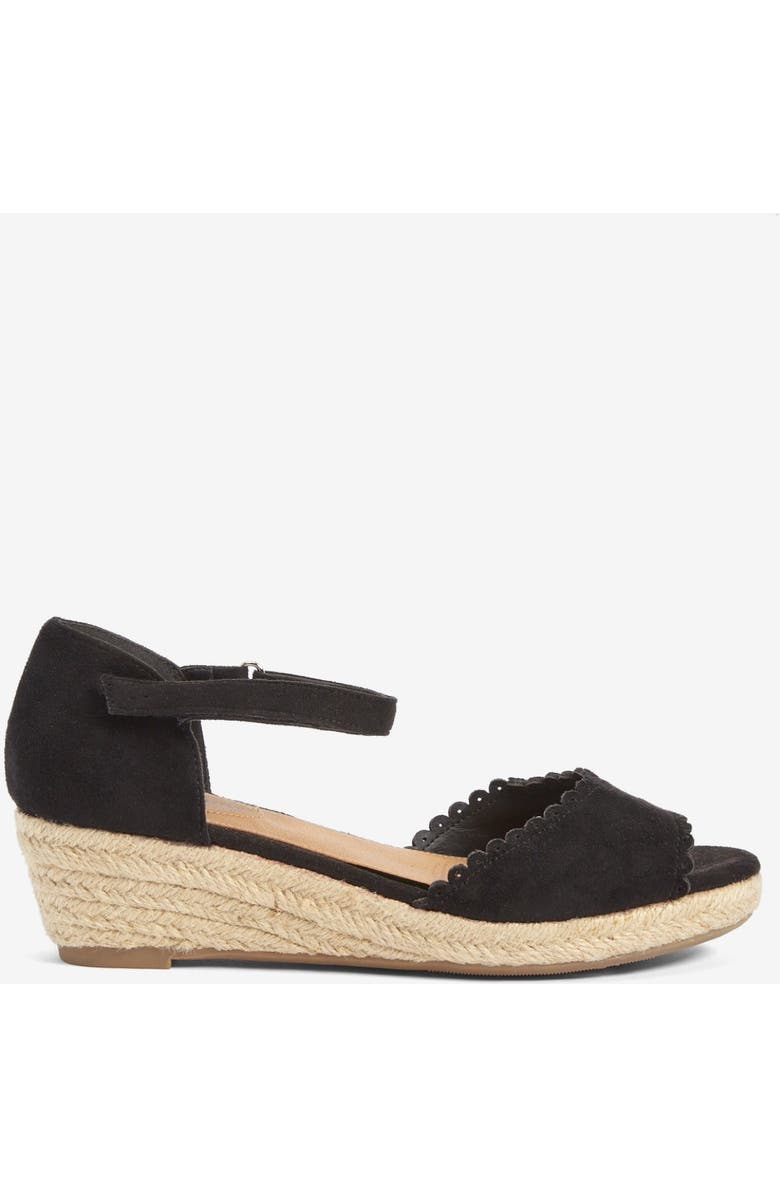 Comfortview The Charlie Espadrille, Alternate, color, Black