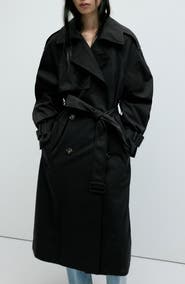 MANGO Angela Belted Trench Coat