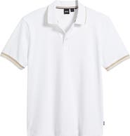 BOSS Parlay Tipped Cotton Polo