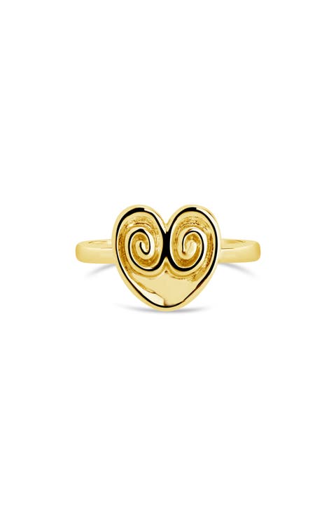 Palmier Signet Ring