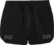 Fear of God Essentials Logo Graphic Drawstring Gym Shorts