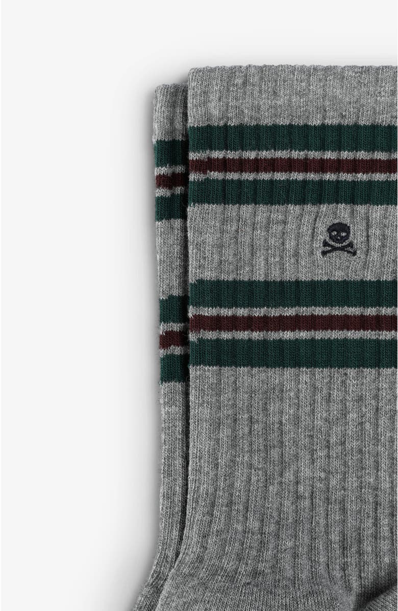 Scalpers Sport M Socks, Alternate, color, Greymelange