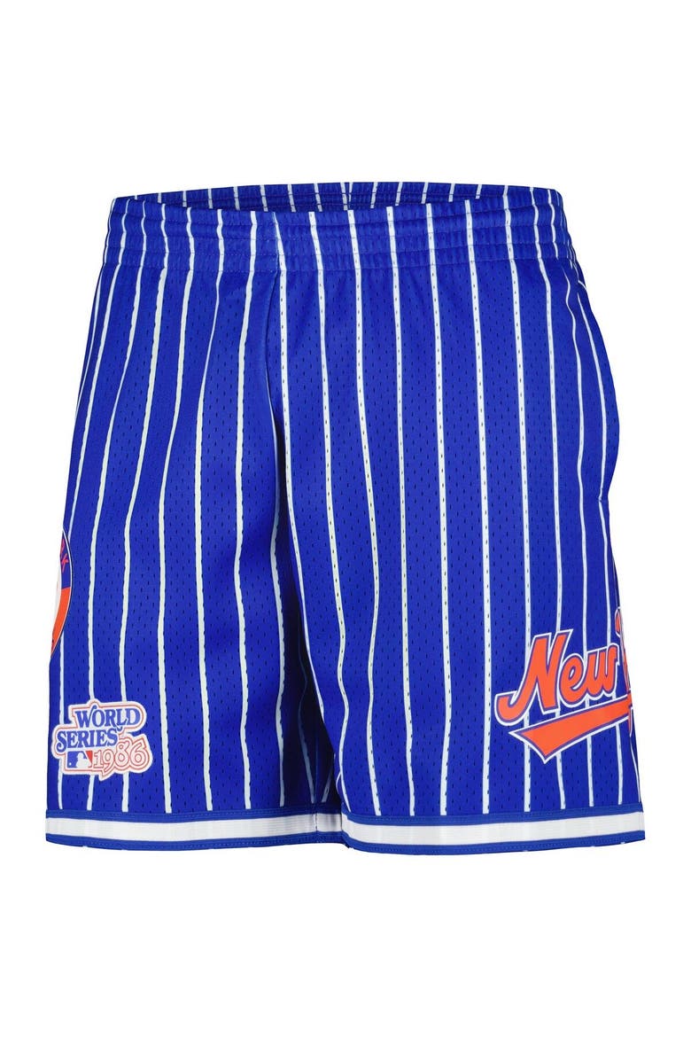 Men's Mitchell & Ness Royal New York Mets Cooperstown Collection City Collection Mesh Shorts, Alternate, color, Royal