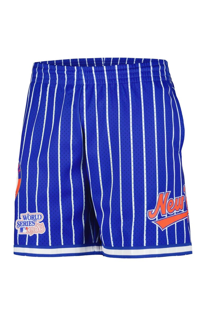 Mitchell & Ness Men's Mitchell & Ness Royal New York Mets Cooperstown Collection City Collection Mesh Shorts, Alternate, color, 