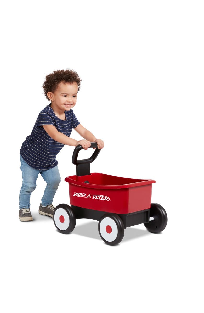 Radio Flyer Push & Pull Walker Wagon, Alternate, color, Red