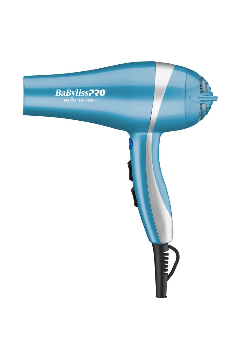 Nano Titanium Dryer, Main, color, Blue