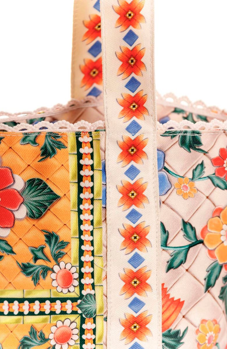 Agua Bendita Ace Tile Tote Bag, Alternate, color,