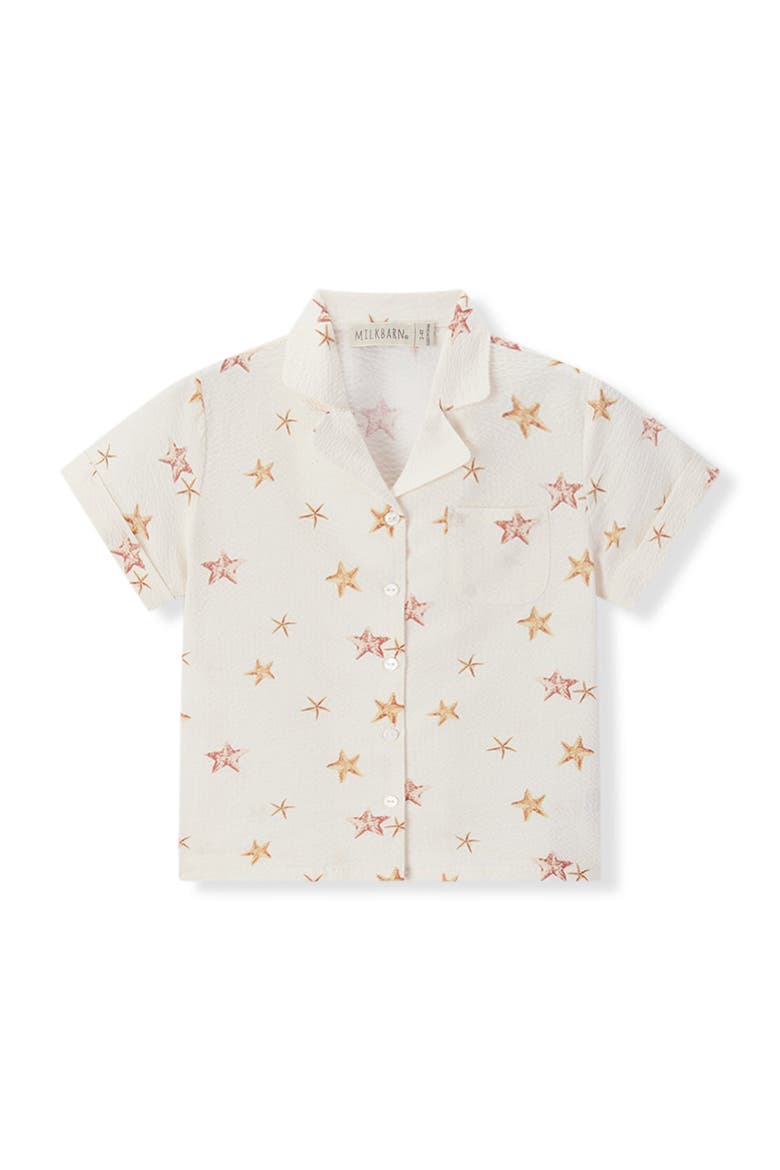 Button-up Two Piece Set, Alternate, color, Starfish Dreams
