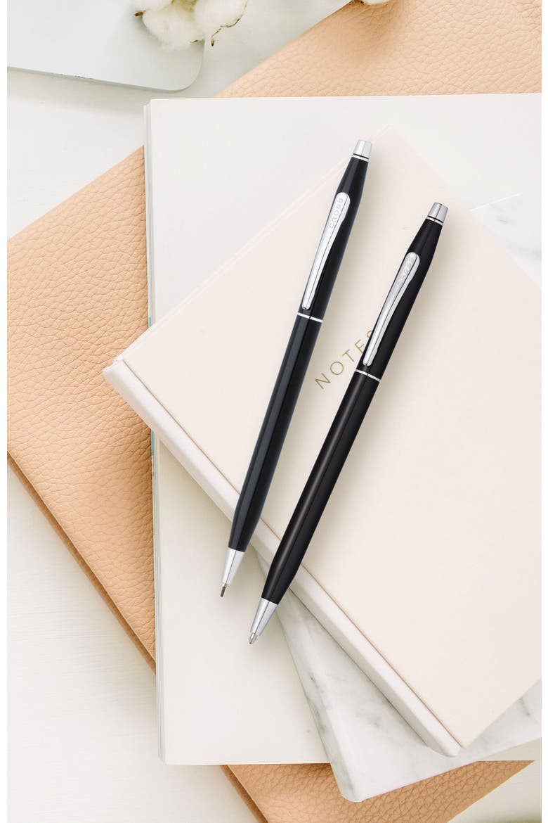 Classic Century Pen and Pencil Set, Alternate, color, Black Lacquer
