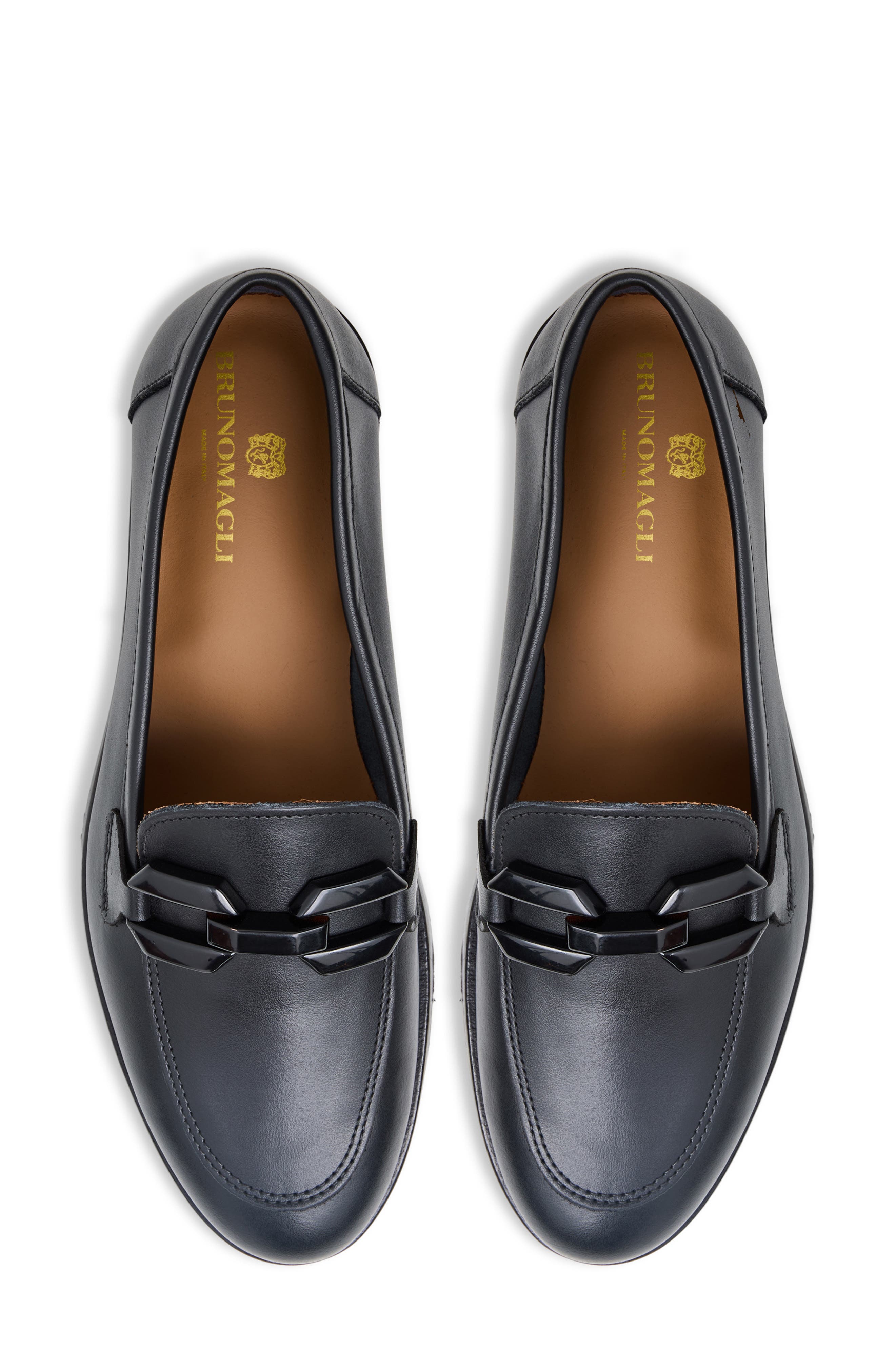 Lavena Bit Loafer, Alternate, color, BLACK LEATHER