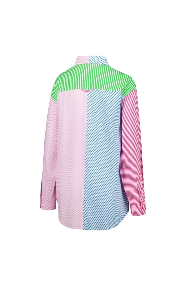 Terez Women's Terez Chicago Cubs Button-Up Shirt, Alternate, color, Blue