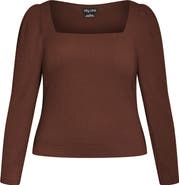 City Chic Jacqueline Texture Top