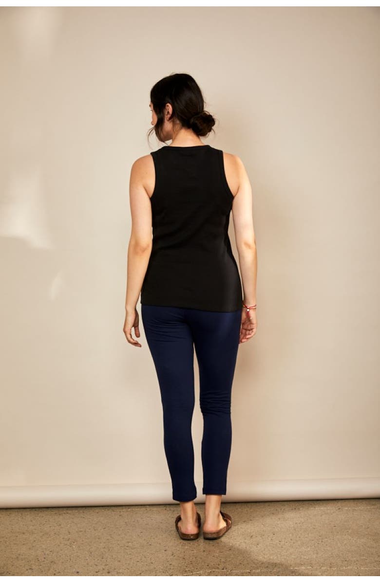 The Bshirt Nursing Rib Racer Vest, Alternate, color, 