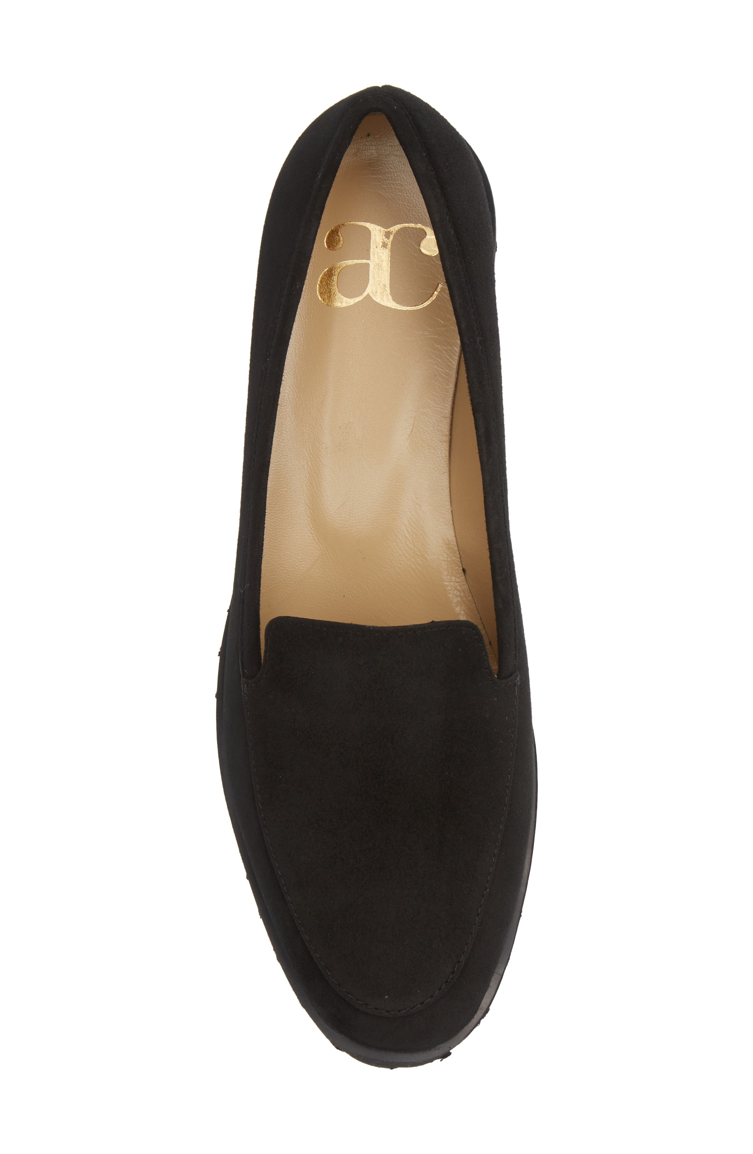 Carro Loafers, Alternate, color, BLACK SUEDE