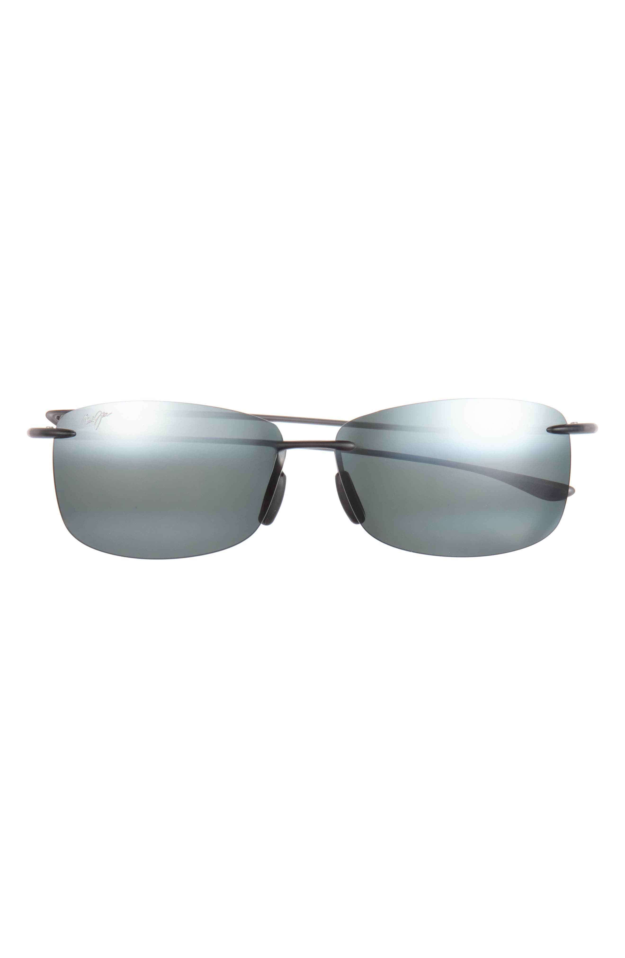 Plumeria 55mm Polarized Rectangular Sunglasses