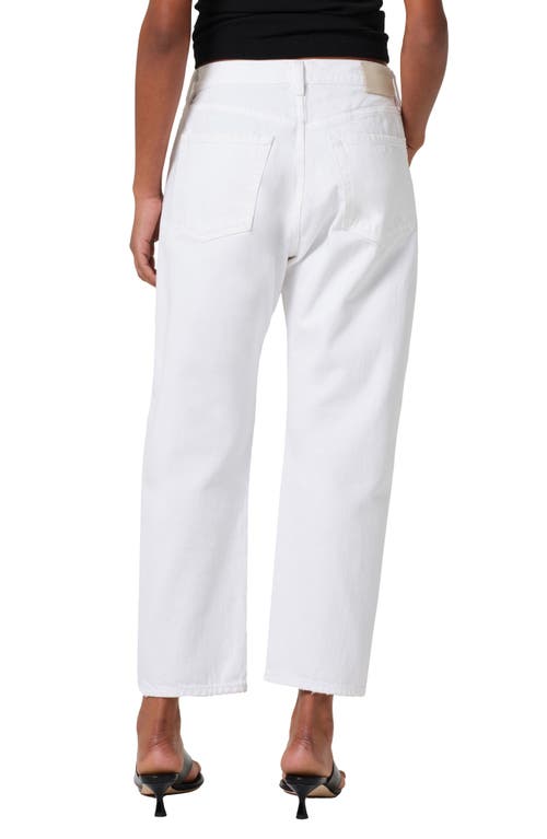 Citizens Of Humanity Annina High Rise Wide Leg Jeans In Seashell In Canyon (bsc Grnd +tacking)