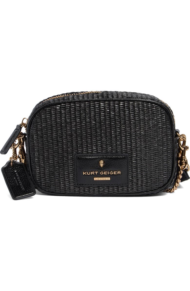 Kurt Geiger London Small Chiswick Woven Camera Crossbody Bag, Main, color,