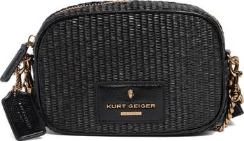Small Chiswick Woven Camera Crossbody Bag