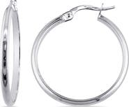 DELMAR 25mm Hoop Earrings