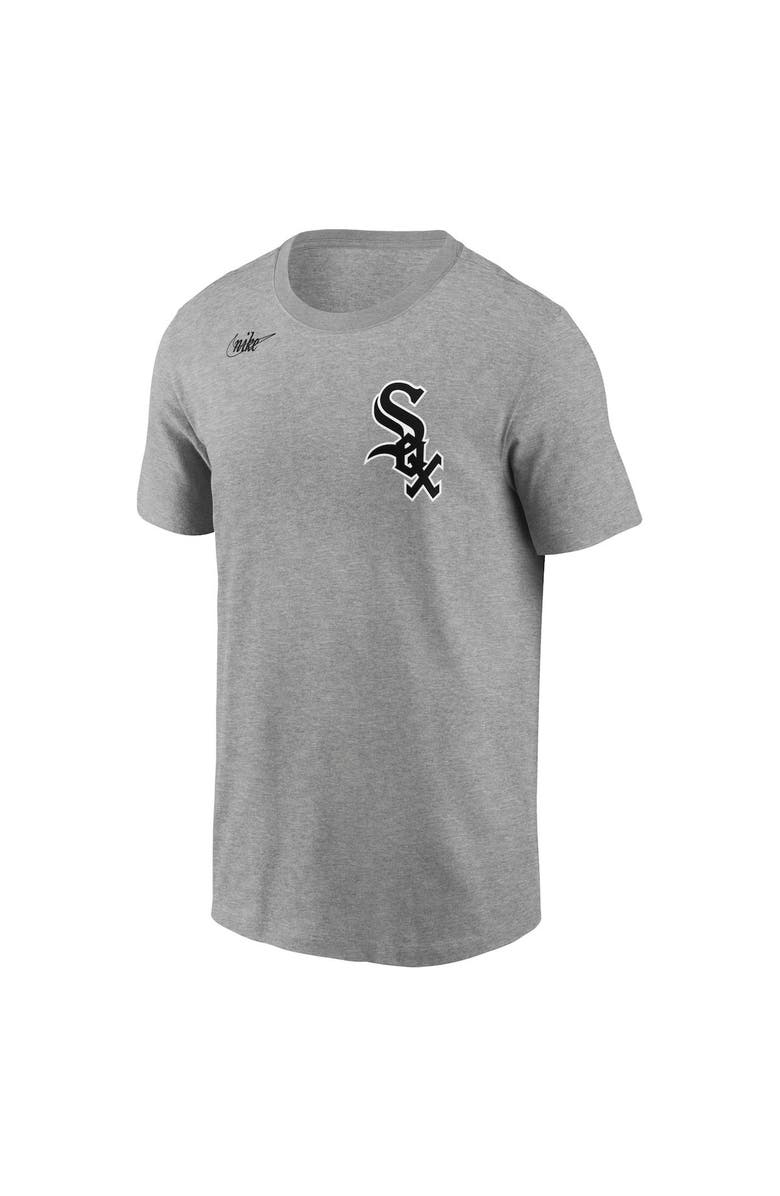 Nike Men's Nike Bo Jackson Heathered Gray Chicago White Sox Cooperstown Collection Name & Number T-Shirt, Alternate, color, Heather Gray