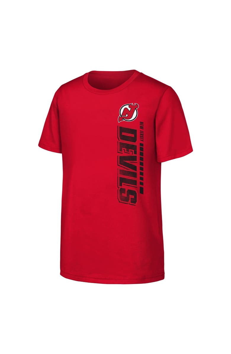 Outerstuff Youth Red New Jersey Devils Atmosphere T-Shirt, Alternate, color, Red