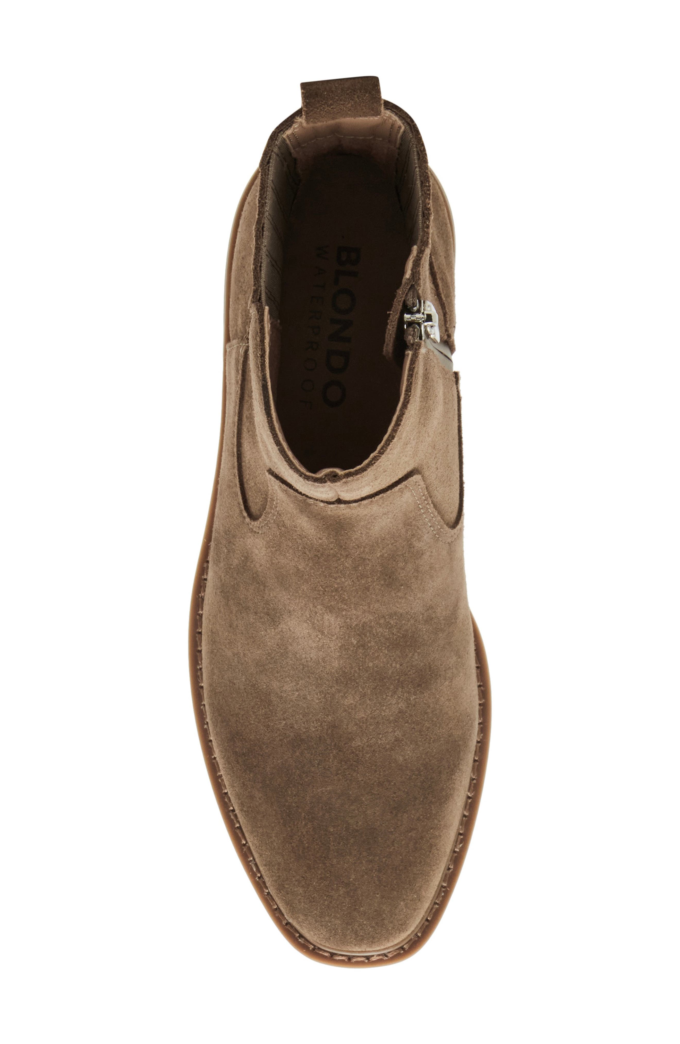 Harlen Waterproof Bootie, Alternate, color, TAUPE SUEDE