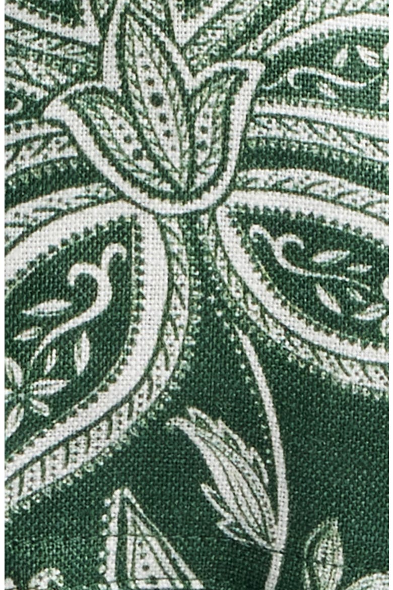 Miranda Belted Linen Utility Romper, Alternate, color, MIRANDA DARK GREEN