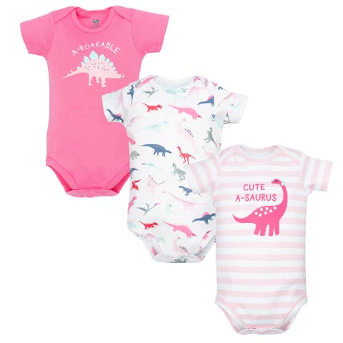 3Pk Cotton Bodysuits (Baby)