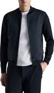 MANGO Rib Trim Bomber Jacket