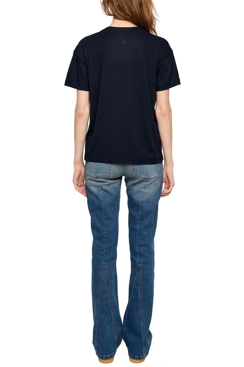Marta Embellished Tee, Alternate, color, ENCORE