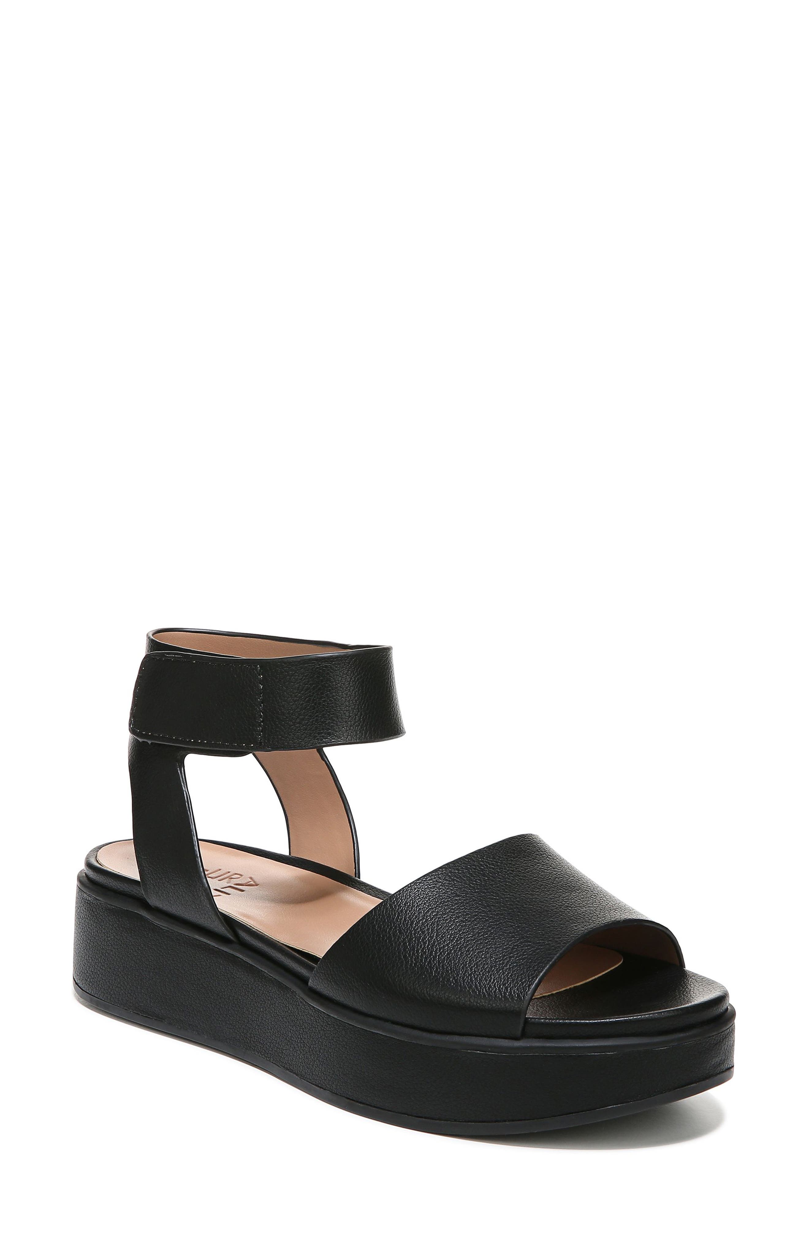 Naturalizer Camry Ankle Strap Platform Sandal, Main, color, 