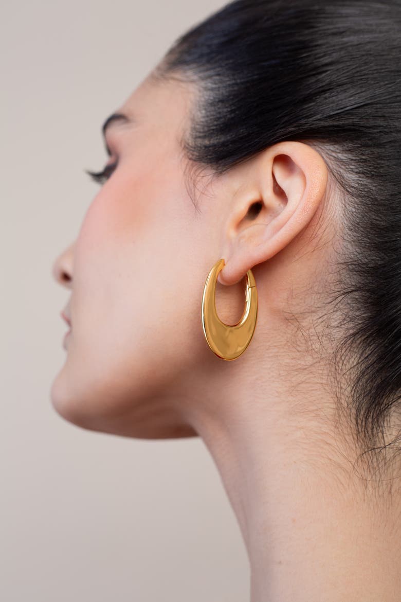 Lume Hoops, Alternate, color, Gold